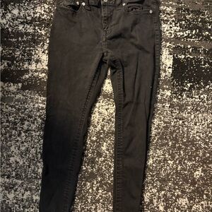 True Religion Black Skinny Jeans